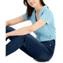 Women's Short-Sleeve Cardigan Sweater