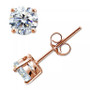 Cubic Zirconia Sterling Silver Stud Earrings, Created for Macy's