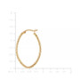 Textured Oval Medium Hoop Earrings 35mm, Created for Macy's