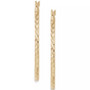 Textured Oval Medium Hoop Earrings 35mm, Created for Macy's