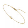 Diamond Honeycomb Solitaire Chain Bracelet (1/5 ct. t.w.) in 14k White or Yellow Gold