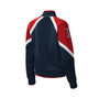 Women's Navy Boston Red Sox Touchdown Raglan Full-Zip Track Jacket