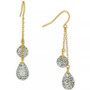 Crystal Double Chain Drop Earrings, Created for Macy's