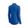 Women's Branded Royal Chicago Cubs Worth The Drive Quarter-Zip Jacket
