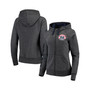 Women's Charcoal and Navy Washington Wizards Playoff Suede Fleece Full-Zip Jacket