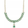 Brasilica by EFFY® Emerald (11-3/4 ct. t.w.) and Diamond (2-3/4 ct. t.w.) Pendant Necklace in 14k Gold or 14k White Gold, Created for Macy's