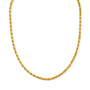 Rope Chain 20" Necklace 3.5mm in 14k Gold