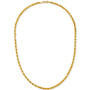Rope Chain 20" Necklace 3.5mm in 14k Gold