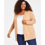 Plus Size 100% Cashmere Duster Cardigan, Created for Macy's