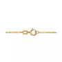14K White or Rose Gold Smashed 20" Chain
