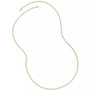 Glitter Rope Link 18" Chain Necklace (2mm) in 10k Gold