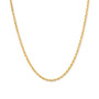 Sparkle Rope 18" Chain Necklace (2mm) in 14k Gold