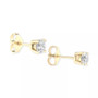 Diamond Solitaire Stud Earrings (5/8 ct. t.w.) in 14k Gold