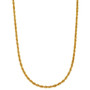 Sparkle Rope 20" Chain Necklace (3mm) in 14k Gold