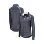 Women's Navy BYU Cougars Bikram Quarter-Zip Pullover Jacket