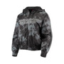Women's Black Chicago Bears Galaxy Full-Zip Windbreaker Hoodie Jacket