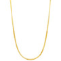 Herringbone Link Chain Necklace in 10k Gold, 16" + 2" extender