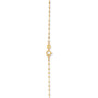 Double Heart 18" Lariat Necklace in 10k Gold