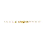 14K Yellow Gold Diamond Cut 1.5 mm Round Box 22" Chain