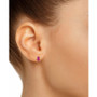 Tanzanite Stud Earrings (1/2 ct. t.w.) in 14k White Gold (Also in Emerald, Sapphire & Ruby)