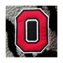 Women's Black Ohio State Buckeyes Sherpa Bomber Full-Zip Jacket