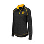 Women's Black Iowa Hawkeyes Bikram 1/4 Zip Long Sleeve Jacket