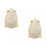 Opal Pear Stud Earrings (1/4 ct. t.w.) in 14k Gold