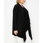 Plus Size Flyaway Cardigan Sweater