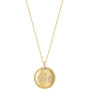 EFFY® Diamond SIS Disc Pendant Necklace (1/10 ct. t.w.) in 14k Gold