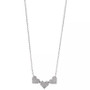 EFFY® Diamond Pavé Triple Heart Pendant Necklace (1/4 ct. t.w.) in 14k Gold, White Gold & Rose Gold or 14k White Gold