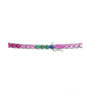 Lab-Created Multi-Sapphire 24" Statement Necklace (48-1/3 ct. t.w.) in Sterling Silver