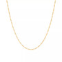 Figaro Link 18" Chain Necklace in 14k Gold-Plated Sterling Silver, Created for Macy's (Also in Sterling Silver)