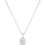 Diamond Solitaire 18" Pendant Necklace (5/8 ct. t.w.) in 14k White Gold