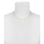 16" Flattened Link Chain Necklace (1-9/10mm) in 14k Gold