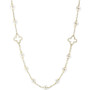 Pearl by EFFY® White Cultured Freshwater Pearl (6mm) 32" Statement Necklace in 14k Gold