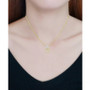 Cubic Zirconia Heart Pendant Necklace, 16" + 2" extender, Created for Macy's