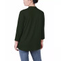 Women's Solid 3/4 Sleeve Cardigan