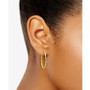 Oval Twist Small Hoop Earrings, 15mm, Created for Macy's