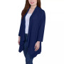 Women's 3/4 Sleeve Sharkbite Hem Cardigan