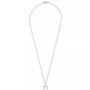 Diamond Crescent Moon 20" Pendant Necklace (1/10 ct. t.w.) in 14k Gold or 14k Rose Gold, Created for Macy's