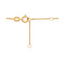 Diamond Dangle Statement Necklace (1/4 ct. t.w.) in 14k Gold, 16" + 2" extender, Created for Macy's