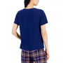 Women's Graphic-Print Crewneck Pajama Top, Created for Macy's