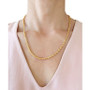 Sparkle Rope Link 22" Chain Necklace  (3-5/8mm) in 14k Gold