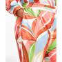 Trendy Plus Size Tropical-Print Wide-Leg Pants