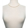 Cultured Freshwater Pearl (9-1/2-10-1/2mm) 17-1/2" Collar Necklace