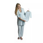 Women's Analise During & After 5-Piece Maternity/Nursing Sleep Set