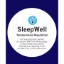 Women's Sleepwell Printed Knit Capri Pajama Pant Made with Temperature Regulating Technology
