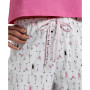 Women's Sleepwell Printed Knit Capri Pajama Pant Made with Temperature Regulating Technology
