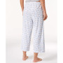 Women's Sleepwell Printed Knit Capri Pajama Pant Made with Temperature Regulating Technology