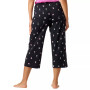 Women's Sleepwell Printed Knit Capri Pajama Pant Made with Temperature Regulating Technology